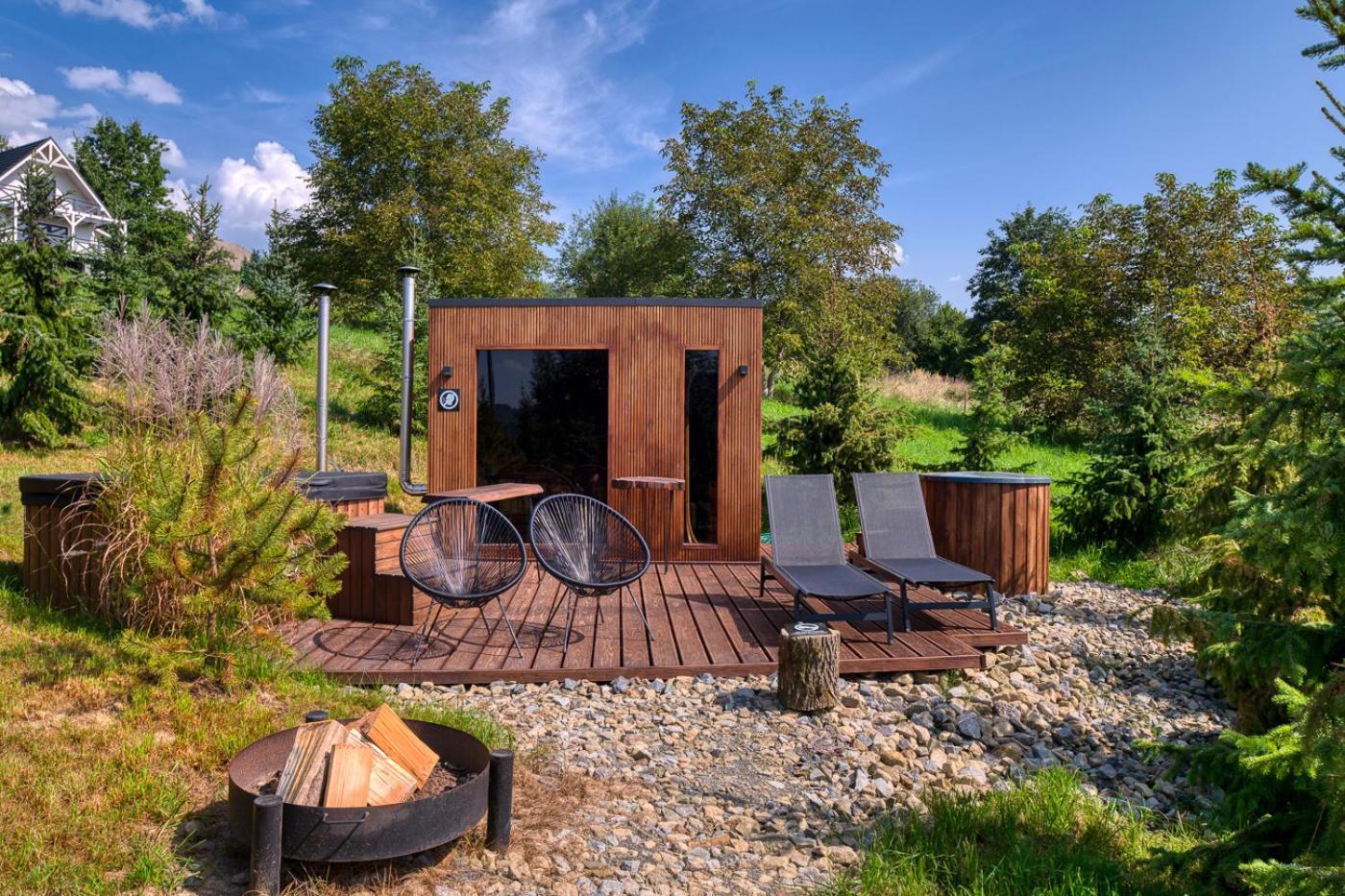 Brown Deer - Z Sauna Na Tarasie, Jacuzzi I Widokiem Na Gory - By Deer Hills Luxury Apartments Kocon Kültér fotó